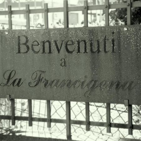 La Francigena Staggia Exterior foto