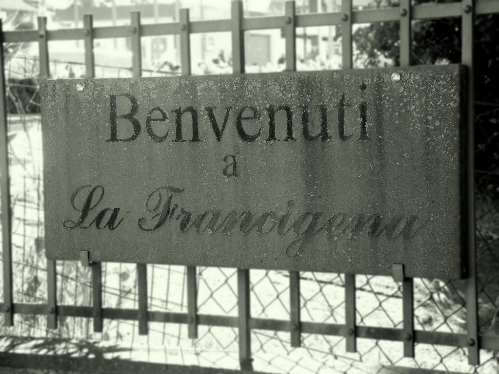 La Francigena Staggia Exterior foto