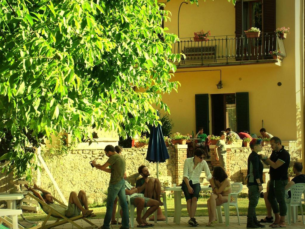 La Francigena Staggia Exterior foto